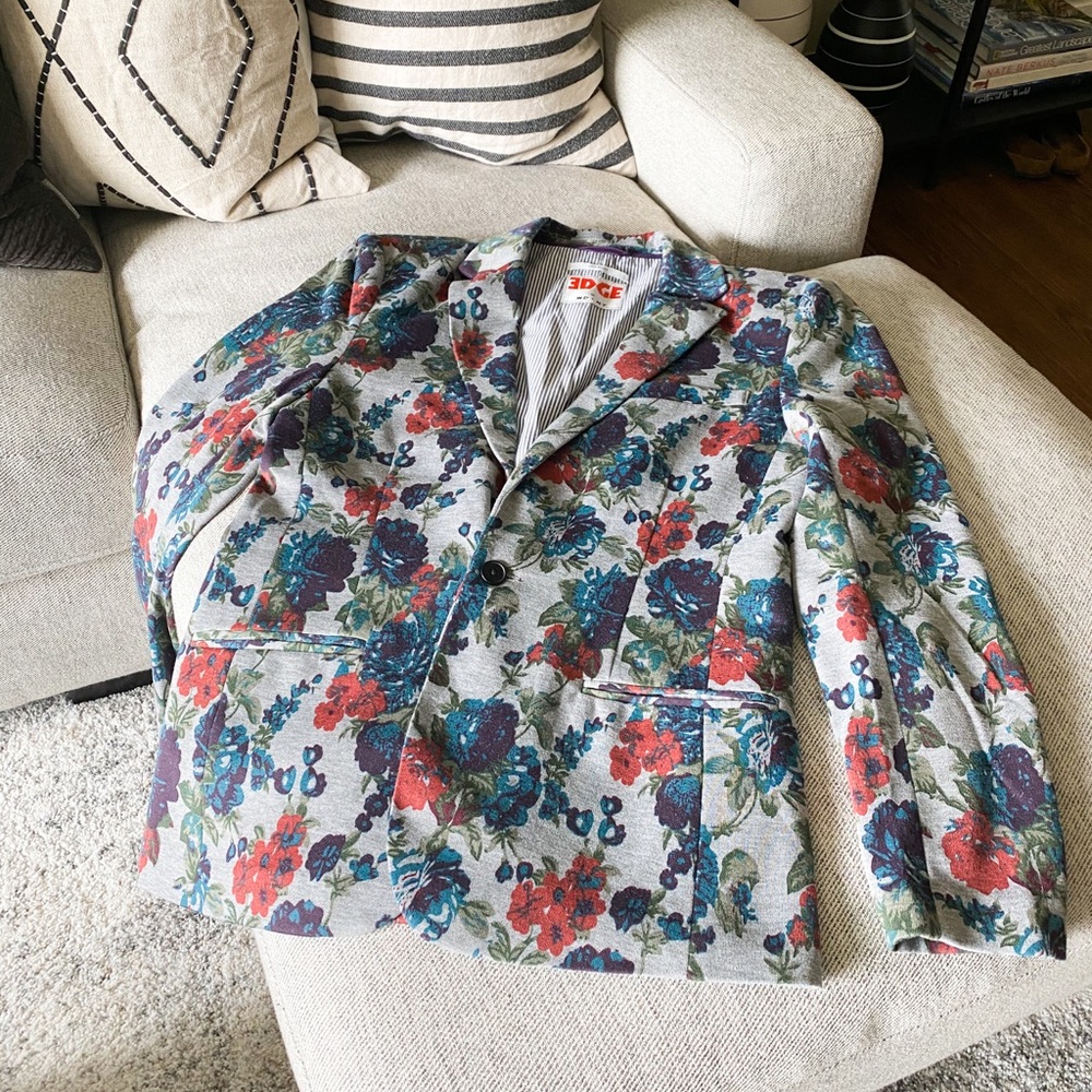 EDGE Floral Blazer